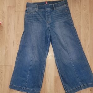 SPANX Flare Wide-Leg Denim Jeans